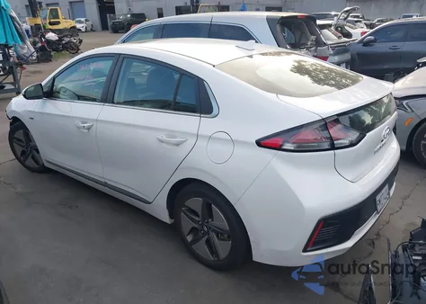 2020 Hyundai Ioniq Hybrid Limited from USA, damaged, VIN KMHC05LC2LU199433